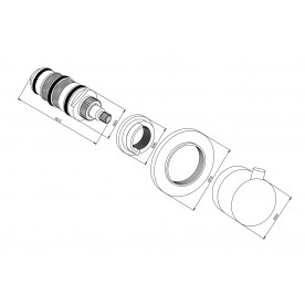 Thermal Head ICSP HC3015TH